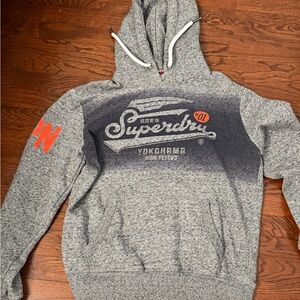 Superdry Gray Sweat Set for Men